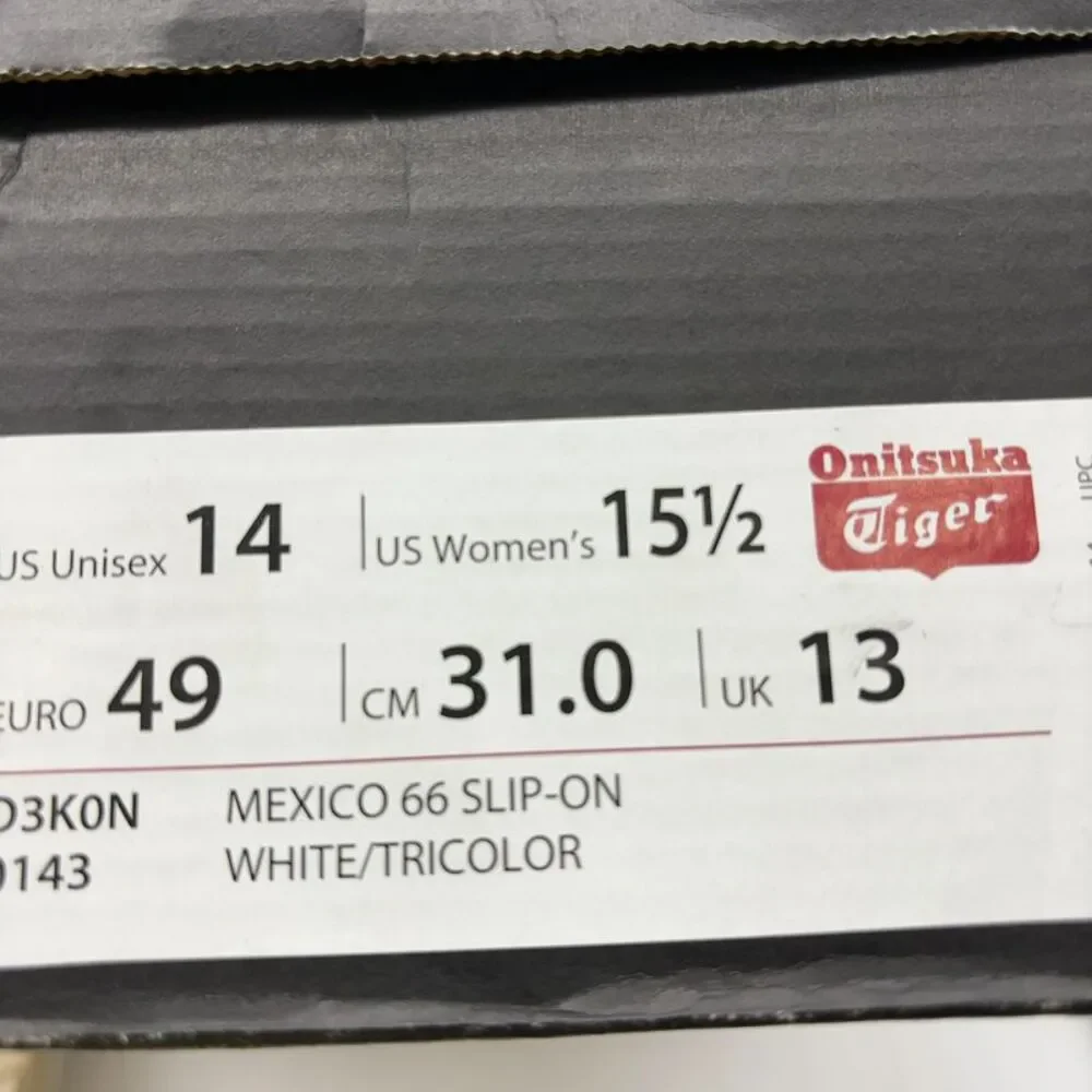 Onitsuka Tiger by Asics Tiger Mexico 66 Slip-on Shoes